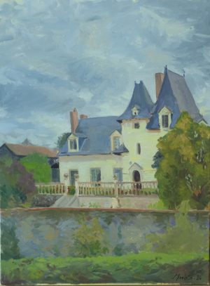 Maison sur les bords de Sarthe